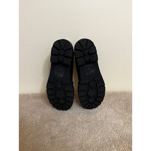 Jellypop Girl Black Faux Leather with Metallic Glitter Accents Size 4M (Girls) - Picture 6 of 6